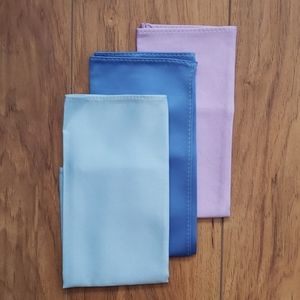 Silk Pocket Square Set (3)